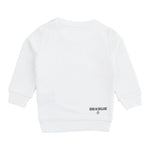 John Richmond Felpa Girocollo Tinta Unita con Stampa per Neonato RIA24035FE BIANCO JOHN RICHMOND 