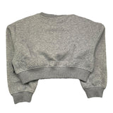 JOHN RICHMOND felpa crop girocollo tinta unita con stampa in contrasto Grigio per Bambina RGA25034FE GRIGIO JOHN RICHMOND 