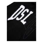 Diesel Felpa Chiusa con Cappuccio Tinta Unita con Ricamo Logo per Bambino J02226 NERO DIESEL 