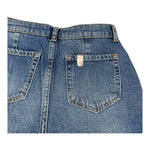 LIU JO jeans tinta unita con girovita regolabile modello palazzo Blu per Bambina GF3105MA040 BLU LIU JO 