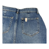 LIU JO jeans tinta unita con girovita regolabile modello palazzo Blu per Bambina GF3105MA040 BLU LIU JO 