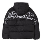 DISCLAIMER giubbino tinta unita con cappuccio e logo Nero per Bambino 24IDK58210 NERO DISCLAIMER 