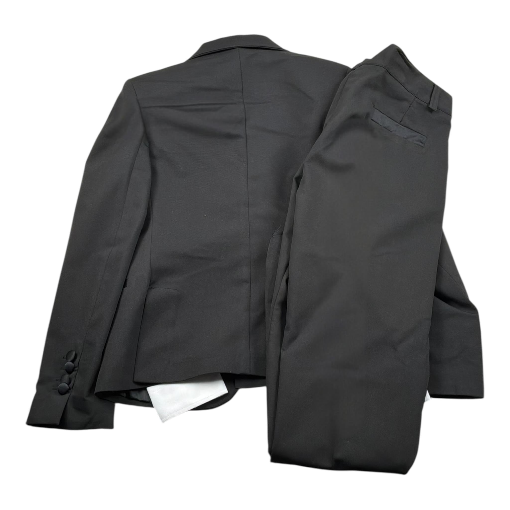 Over-D Completo Cerimonia 4 Pezzi Camicia-Giacca-Papillion-Pantalone per Bambino OK415AB NERO OVER-D 