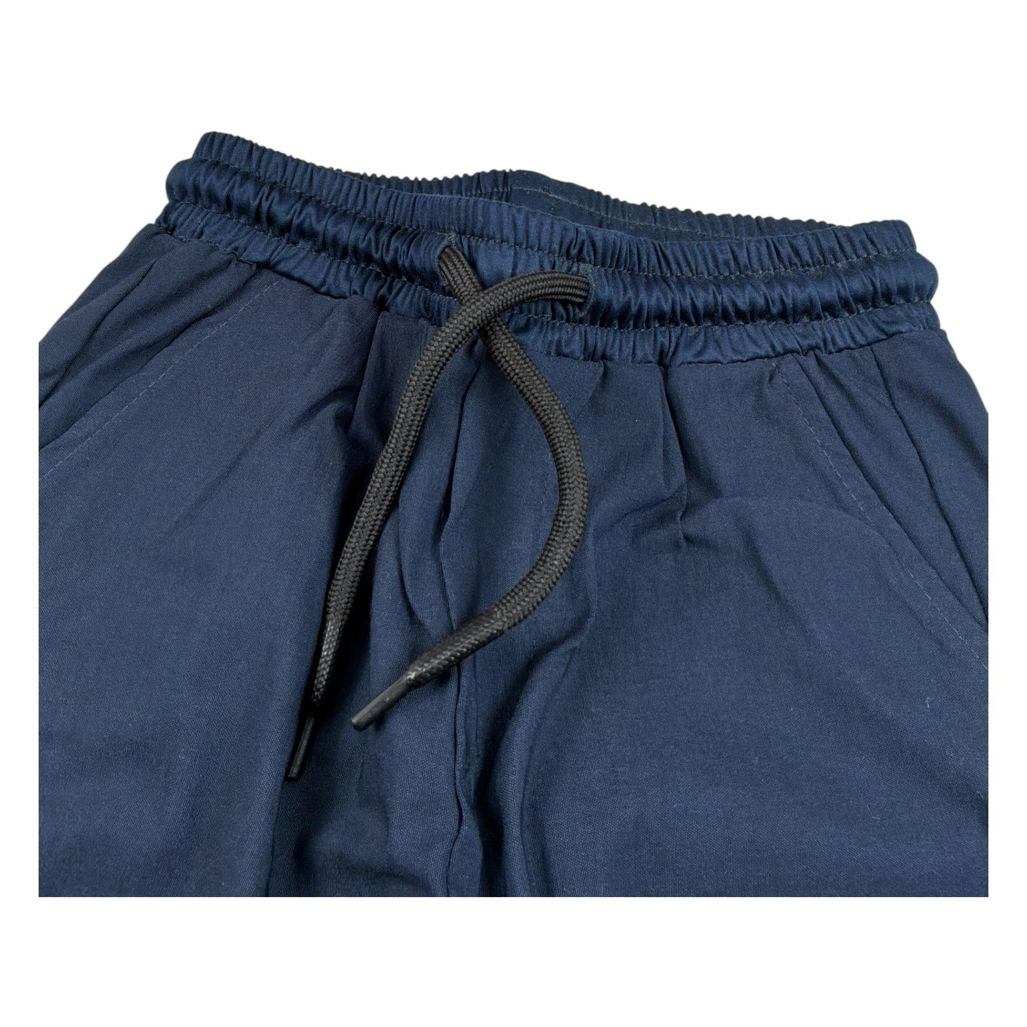 Cesare Paciotti Pantalone tinta unita con Elastico In Vita Blu per Bambino PTP0130B BLU CESARE PACIOTTI 