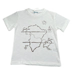 Lalalu' T-Shirt Girocollo Tinta Unita per Neonato TSL230PB BIANCO LALALU' 