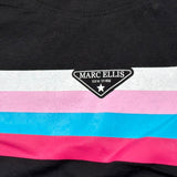 Marc Ellis Completo 2 Pezzi Top-Short Tinta Unita con Stampa per Bambina JMJCM01200 NERO MARC ELLIS 