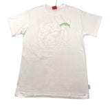 Propaganda T-Shirt Girocollo Tinta Unita Con Stampa Bianco Per Bambino