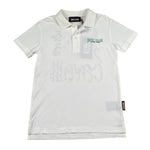 Just Cavalli Polo Mezza Manica Tinta Unita con Logo per Bambino JBP26069PO BIANCO JUST CAVALLI 