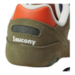 SAUCONY sneakers tinta unita con lacci Verde per Bambino SK267037 VERDE SAUCONY 
