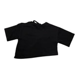 Gaelle T-Shirt Tinta Unita con Brillantini per Bambina 2746MY00410 NERO GAELLE 