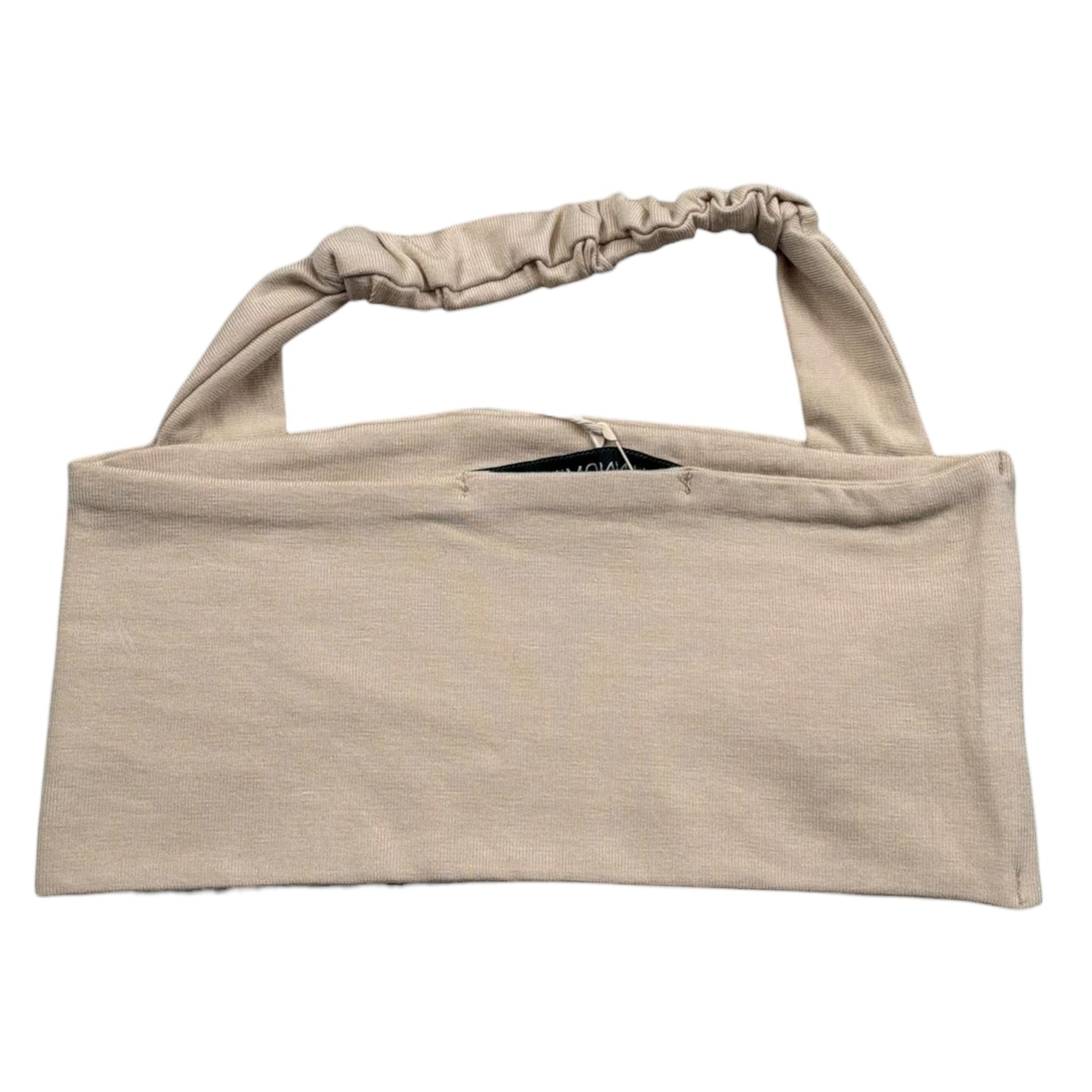 Hinnominate Top Tinta Unita con Logo per Bambina 3546MY00179 BEIGE HINNOMINATE 