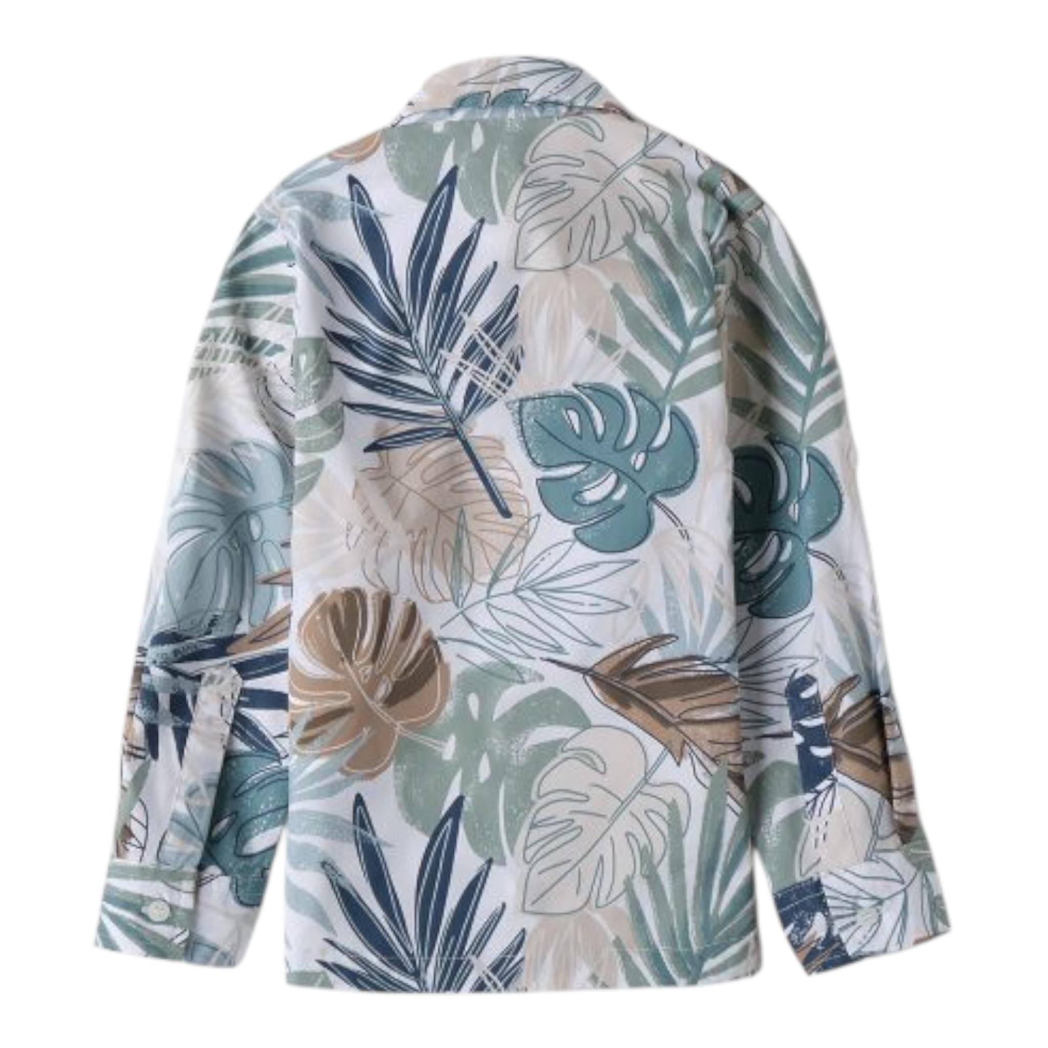 Sarabanda Camicia Manica Lunga Stampa Fantasia per Neonato 0B133XN BIANCO SARABANDA 