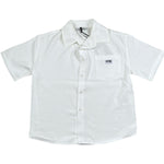 Paolo Pecora Camicia Mezza Manica Tinta Unita per Bambino PP4302 BIANCO PAOLO PECORA 