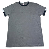 Sun68 T-Shirt Girocollo Tinta Unita con Logo per Bambino TSUNS GRIGIO SUN68 