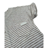 Lalalu' Pagliaccetto Tinta Unita con Fantasia A Righe per Neonato PAL4P BIANCO LALALU' 