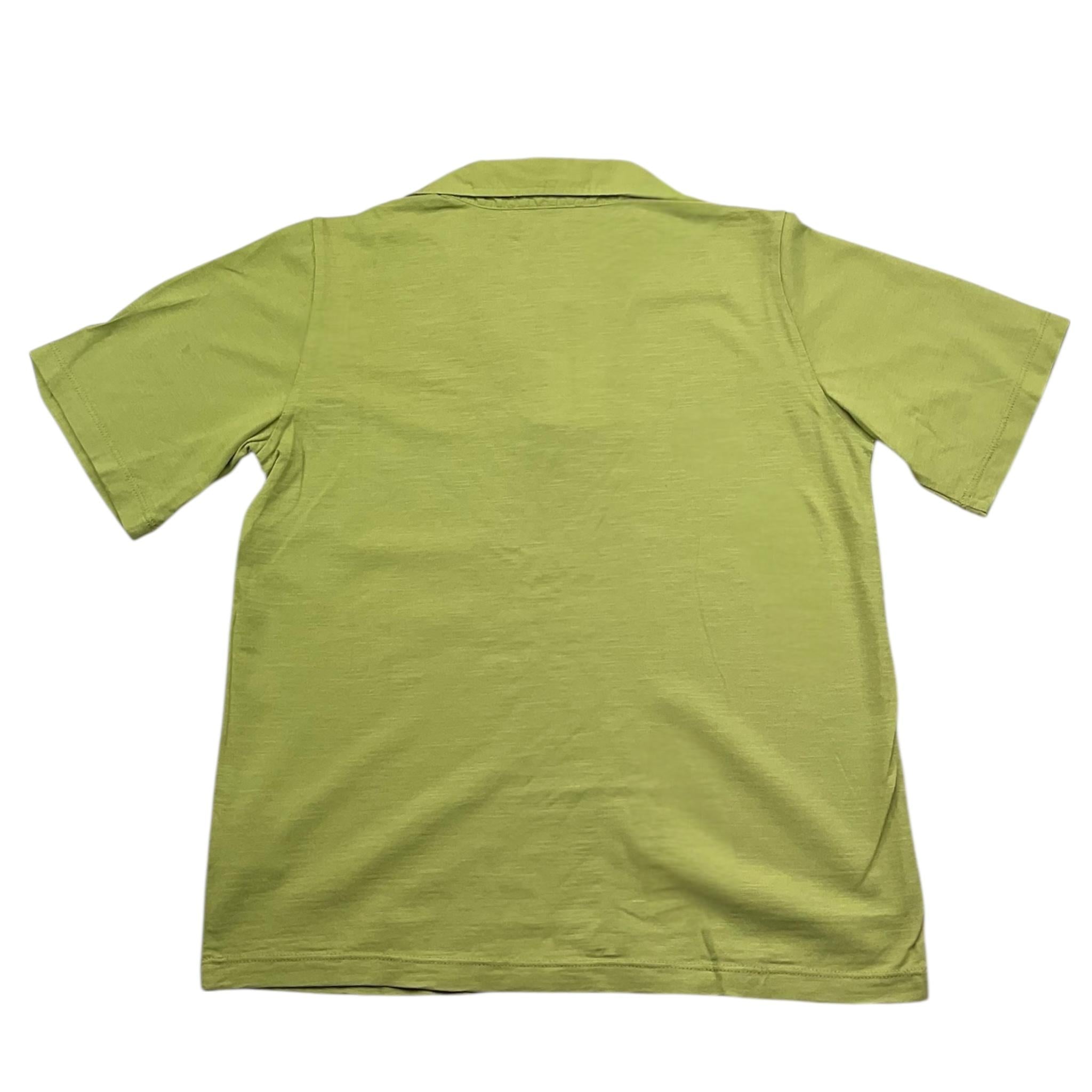 Zhoe & Tobiah Polo Mezza Manica Tinta Unita per Bambino BSE18M VERDE ZHOE & TOBIAH 