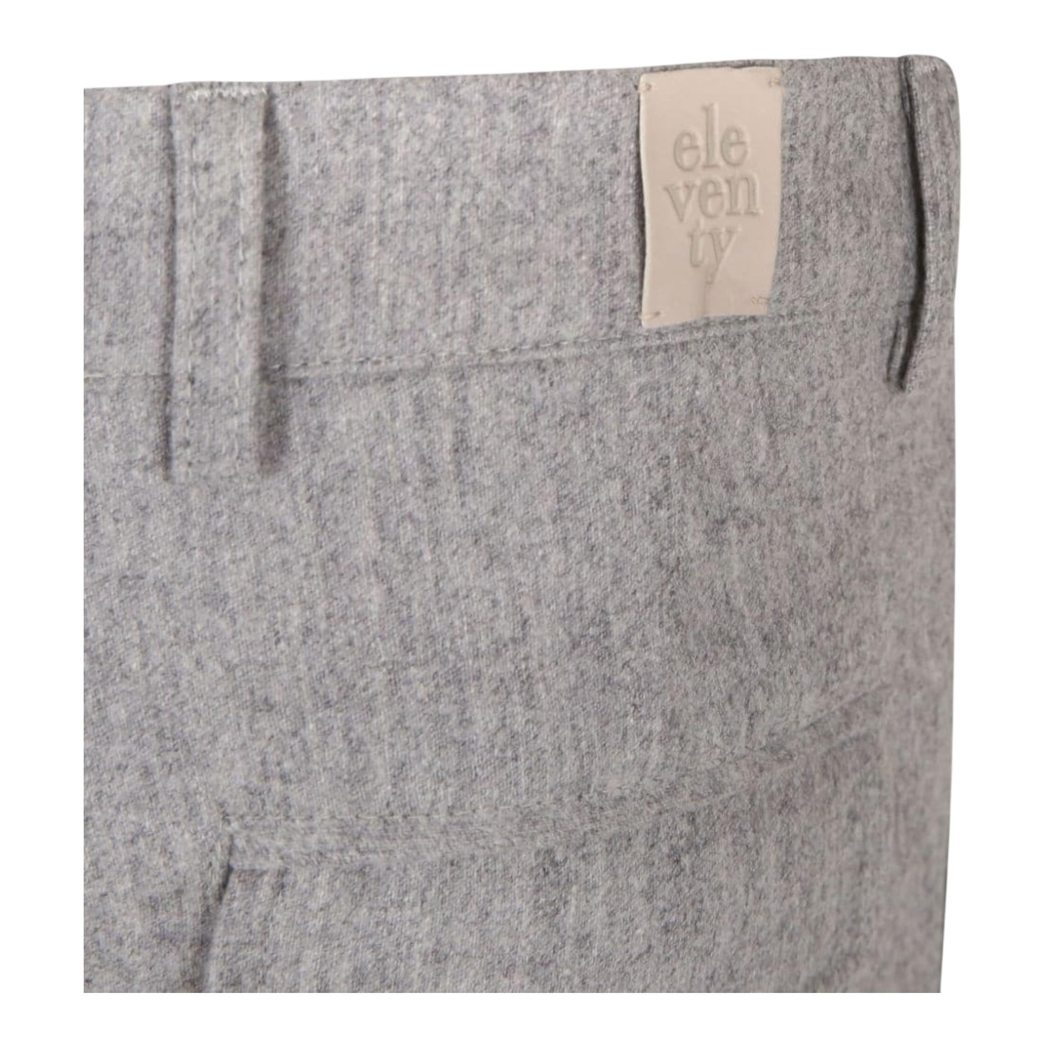 ELEVENTY pantalone tinta unita con tasche america Grigio per Bambino EV6P20X GRIGIO ELEVENTY 