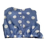 Miss Grant Camicia Giromanica Tinta Unita con Pois per Neonata MG1247 VIOLA MISS GRANT 