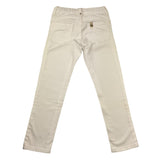 Liu Jo Pantalone Tinta Unita con Girovita Regolabile per Bambina K19087 BIANCO LIU JO 