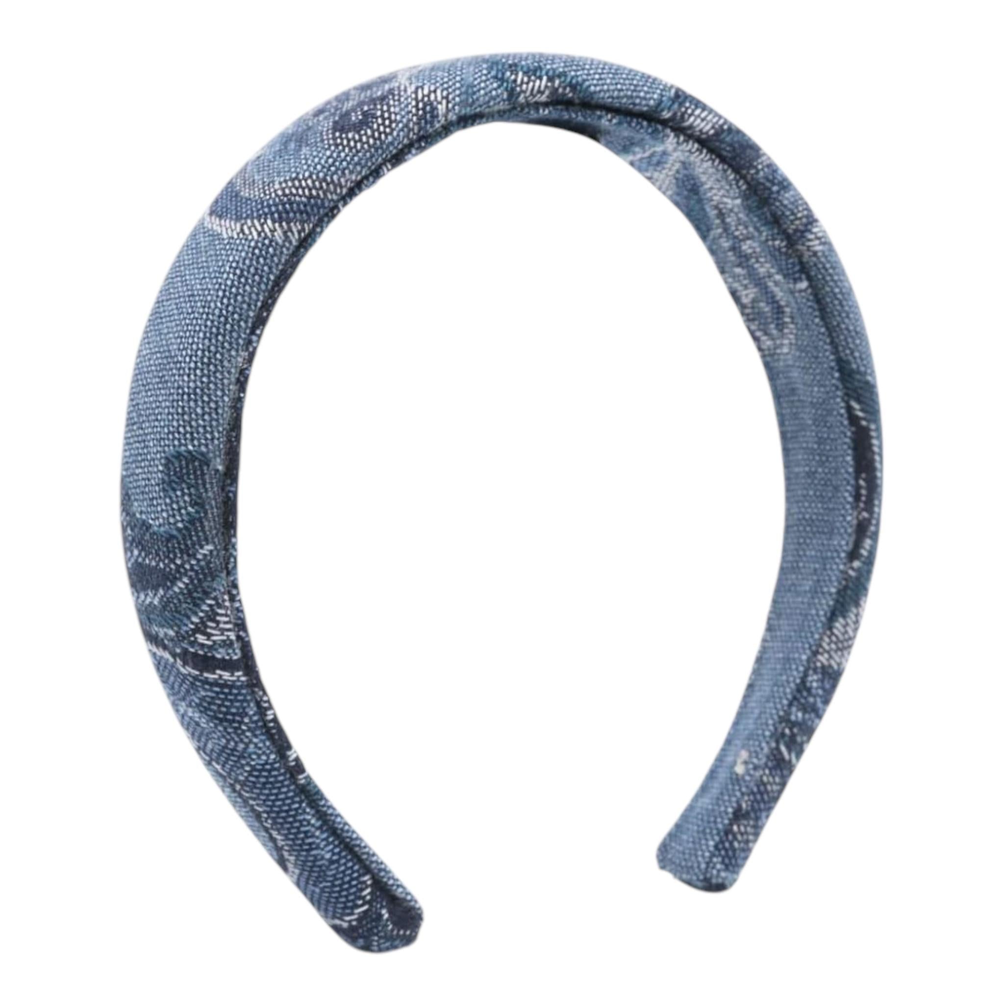 ETRO cerchietto in denim tinta unita Blu per Bambina GV0A44 BLU ETRO 