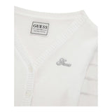 Guess Cardigan Tinta Unita con Trasparenze per Neonata K4RR03Z3CJ0N BIANCO GUESS 
