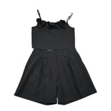 Fun & Fun Completo 2 Pezzi Top-Short per Bambina FCJTP01110 NERO FUN & FUN 