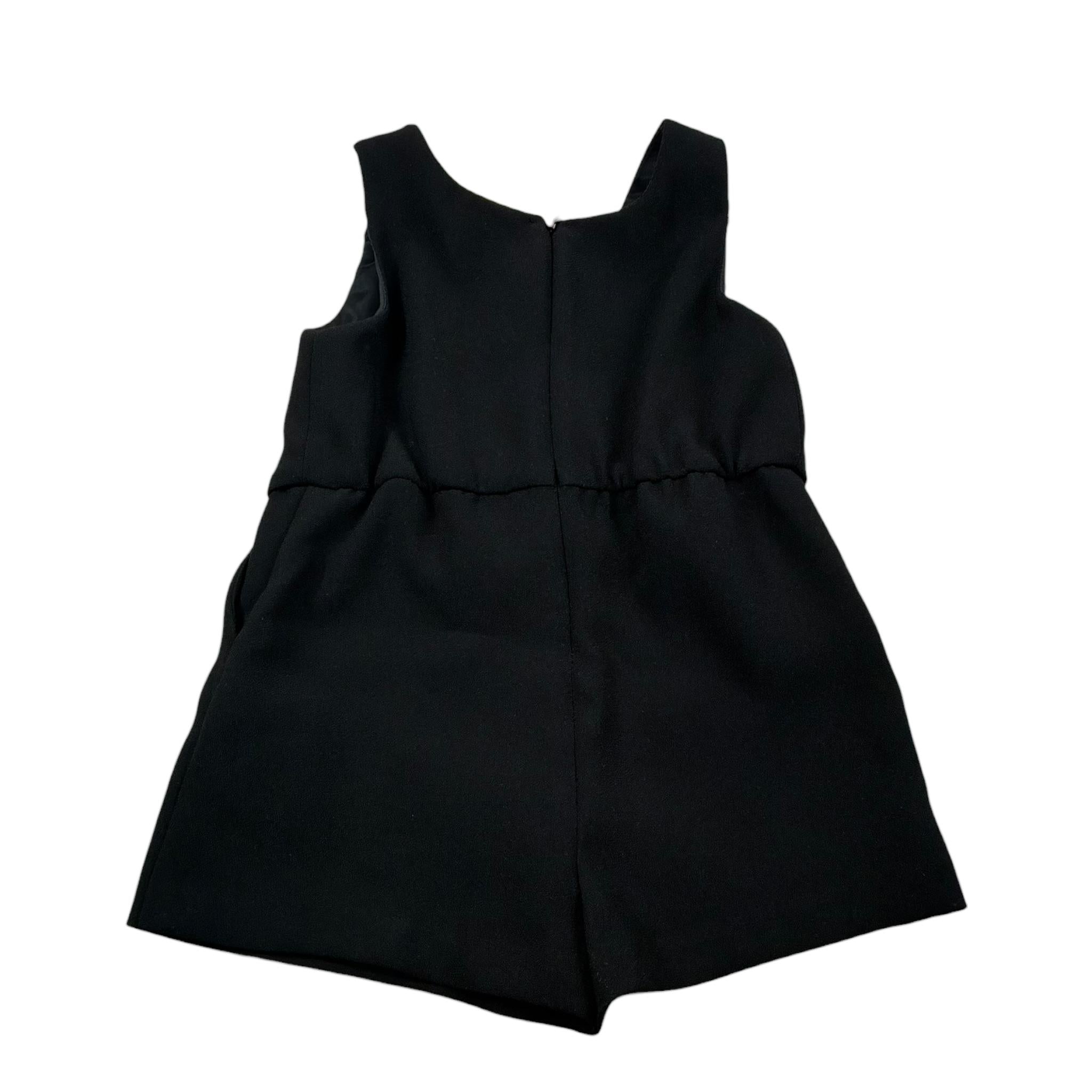 Elisabetta Franchi Tuta Intera Tinta Unita Giromanica  per Bambina EGTA006 NERO ELISABETTA FRANCHI 