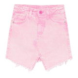 John Richmond Gonna In Denim tinta unita Rosa per Bambina RGP25161GOX ROSA JOHN RICHMOND 