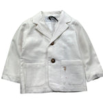 Trussardi Giacca Tinta Unita con Bottoni per Neonato TIP26054GC PANNA TRUSSARDI 