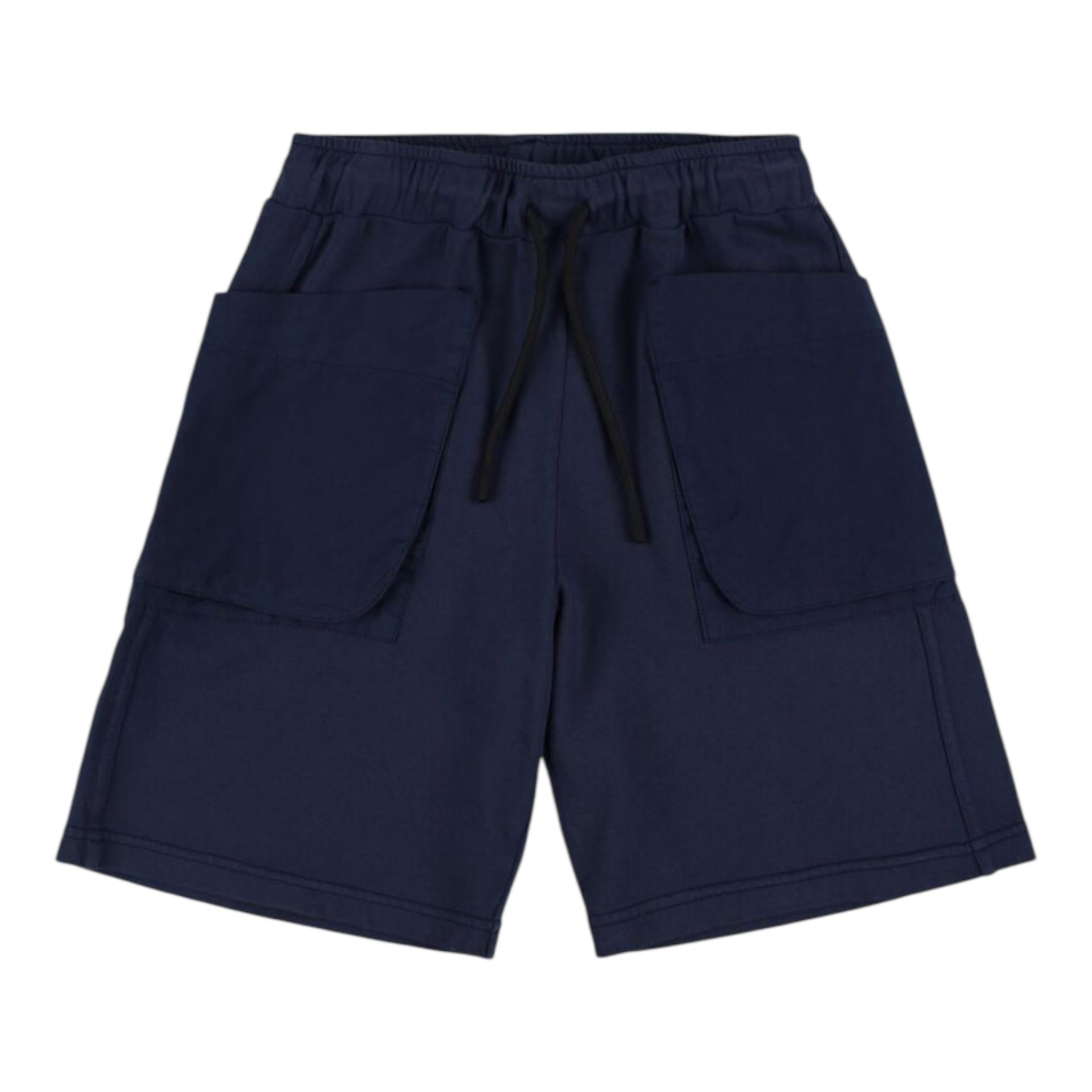 Aspesi Bermuda Tinta Unita con Elastico In Vita per Bambino S25020PBM7067 BLU ASPESI 