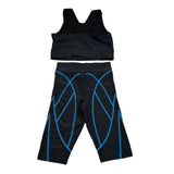 John Richmond Completo 2 Pezzi Top-Leggins per Bambina RGP26084CJ NERO JOHN RICHMOND 