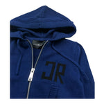 John Richmond Maglia con Zip E Cappuccio Tinta Unita per Neonato RIP26021MA BLU JOHN RICHMOND 