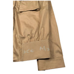 Manila Grace Giacca Tinta Unita con Elastico Logato per Bambina MG2682 CAMMELLO MANILA GRACE 