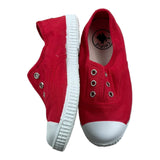 Chipie Sneakers Tinta Unita Con Suola In Contrasto Rosso Per Bambino