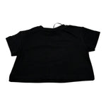 Marc Ellis T-Shirt Girocollo Tinta Unita con Brillantini per Neonata JMNTS16797N NERO MARC ELLIS 