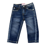 CESARE PACIOTTI jeans tinta unita con girovita regolabile Blu per Neonato PTP5362B BLU CESARE PACIOTTI 