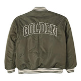 GOLDEN GOOSE giubbino modello bomber tinta unita Verde per Bambino FHIE VERDE GOLDEN GOOSE 