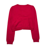 Alice Pi Cardigan Tinta Unita Fuxia per Bambina