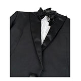 Les Gamins Completo 5 Pezzi Giacca-Gilet-Camicia-Papillon-Pantalone per Bambino CM954060 NERO LES GAMINS 