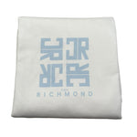 John Richmond Coperta Tinta Unita con Stampa per Neonato RLP26003CE BIANCO/AZZURRO JOHN RICHMOND 