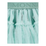 Monnalisa Gonna Tinta Unita In Tulle per Neonata 37EGON VERDE MONNALISA 