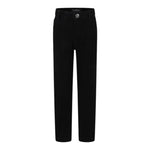 JOHN RICHMOND jeans tinta unita con girovita regolabile Nero per Bambino RBA24168JE NERO JOHN RICHMOND 