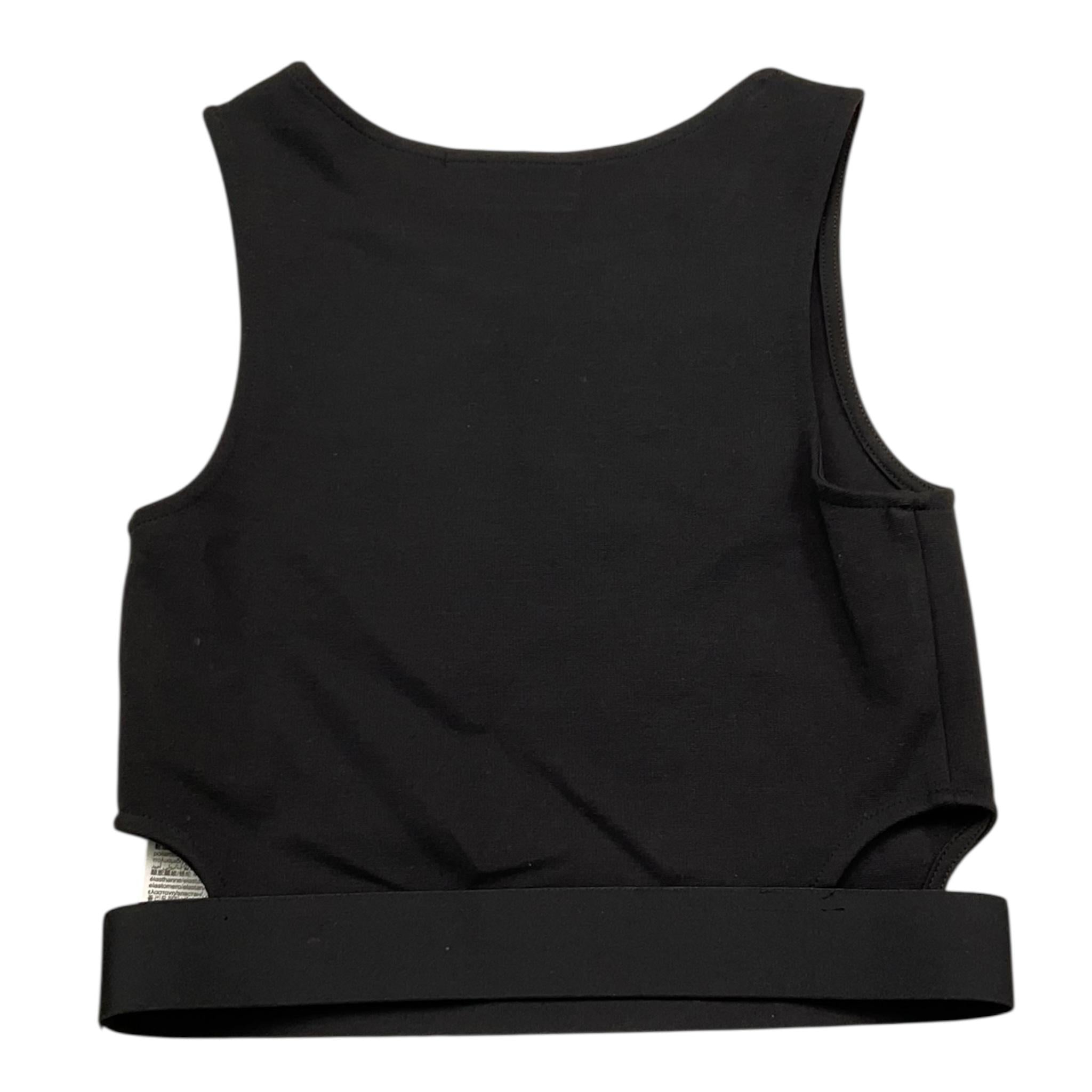 Calvin Klein Top Giromanica Tinta Unita per Bambina IG0IG02869X NERO CALVIN KLEIN 