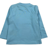 John Richmond Shirt Girocollo Tinta Unita con Logo per Neonato RIP26105TS AZZURRO JOHN RICHMOND 
