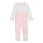 Guess Tutina Tinta Unita con Stampa per Neonata H2YW05KA6W3 ROSA GUESS 