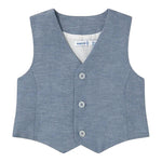 Mayoral Gilet tinta unita Blu per Bambino 1303JX BLU MAYORAL 