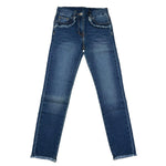 Monnalisa Jeans Tinta Unita con Brillantini per Bambina 191405R4 BLU MONNALISA 