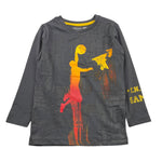CANADA HOUSE shirt girocollo tinta unita con stampa Grigio per Bambino 24471041 GRIGIO CANADA HOUSE 