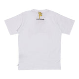 Sprayground T-Shirt Girocollo Tinta Unita con Stampa per Bambino SPY1038WHT BIANCO SPRAYGROUND 