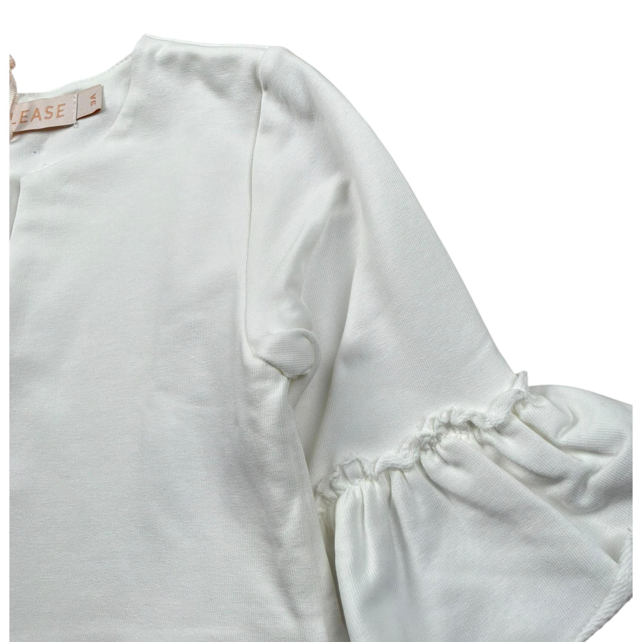 Please Coprispalle Tinta Unita per Bambina LG05042G62J BIANCO PLEASE 